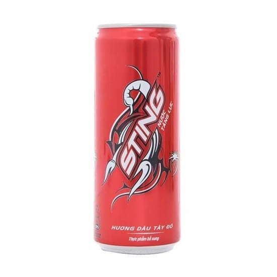 Sting Energy Drink Red Ginseng + Strawberry 320ml