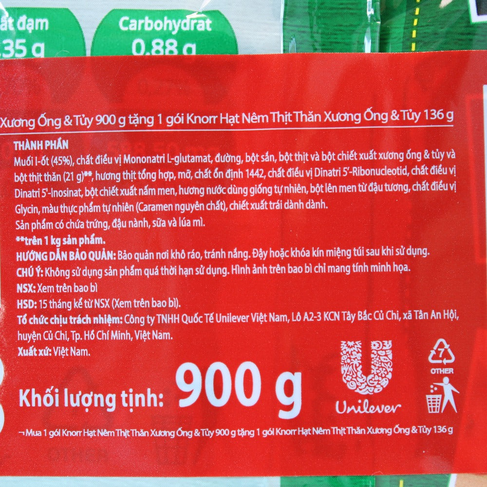 Knorr Pork Granules Seasoning 900g (Best Before: 11-03-2027)