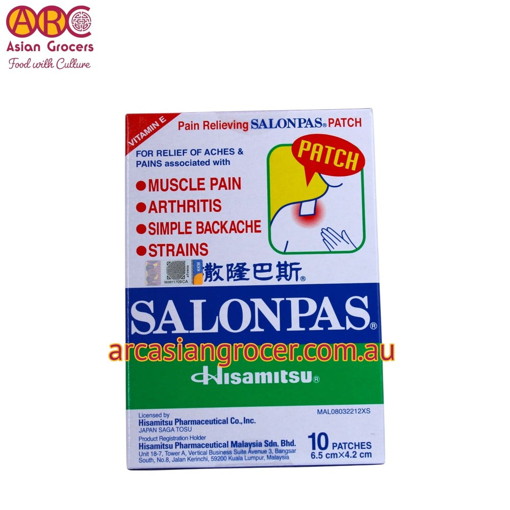 Hisamitsu Salonpas Pain Relief Patch 10 Packs