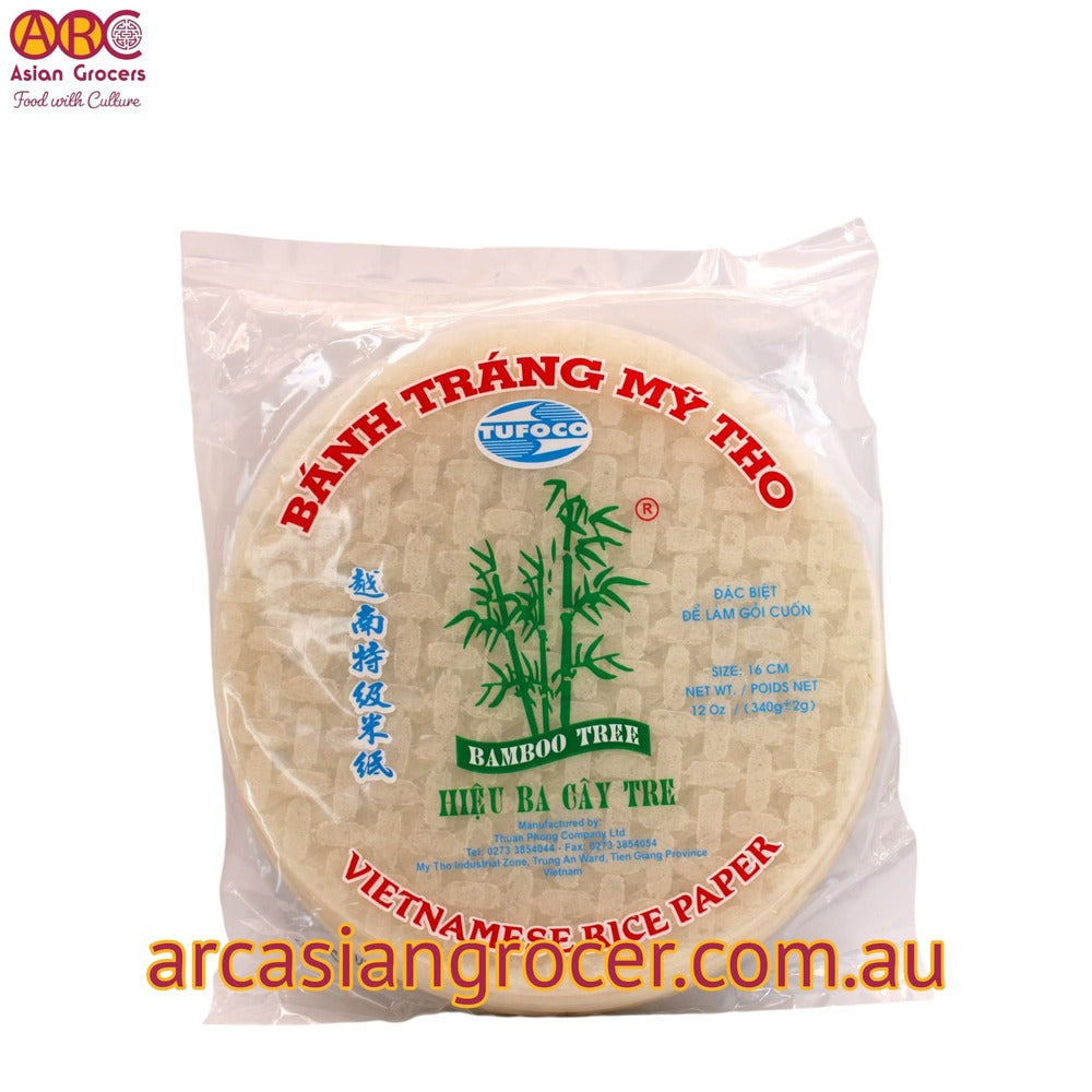 Tufoco Bamboo Tree Vietnamese Rice Paper 16cm (Round) 340g
