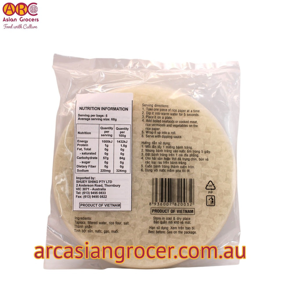 Tufoco Bamboo Tree Vietnamese Rice Paper 16cm (Round) 340g