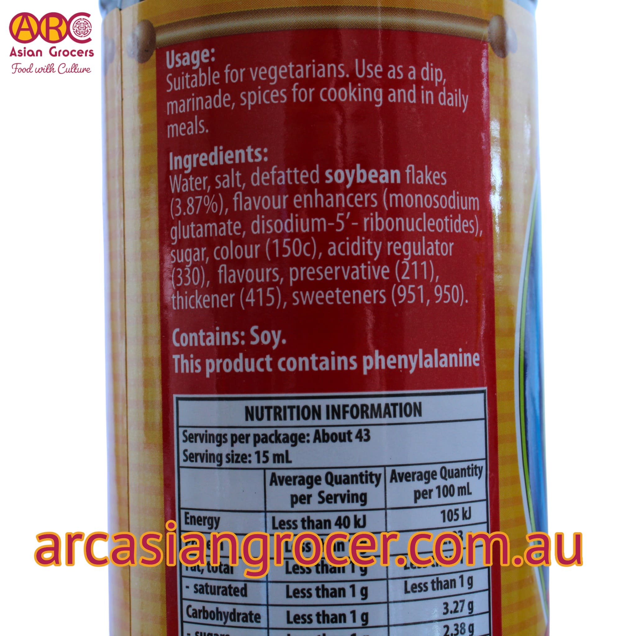 Chin Su Tam Thai Tu Soy Sauce 650ml