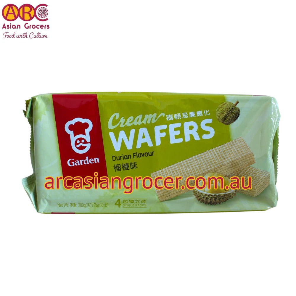 Garden Cream Wafers Durian Flavoured 200g