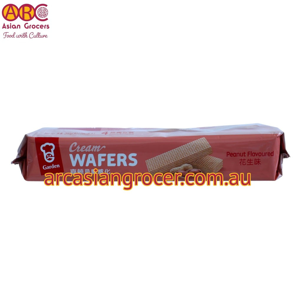 Garden Peanut Flavour Cream Wafers 200g