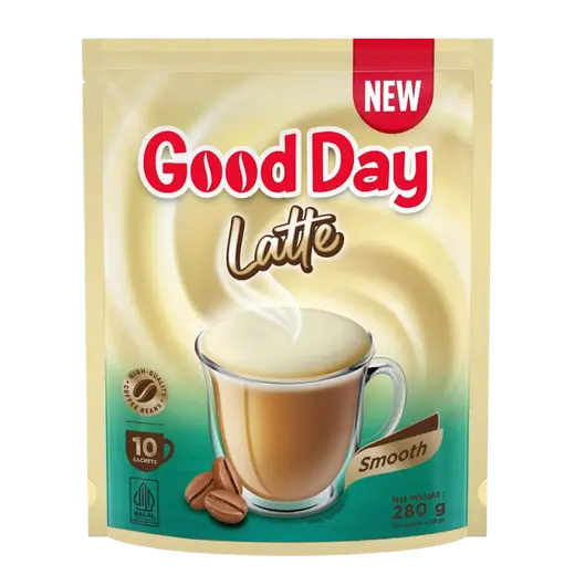 Good Day Smooth Latte Instant Coffee 10 Sachets