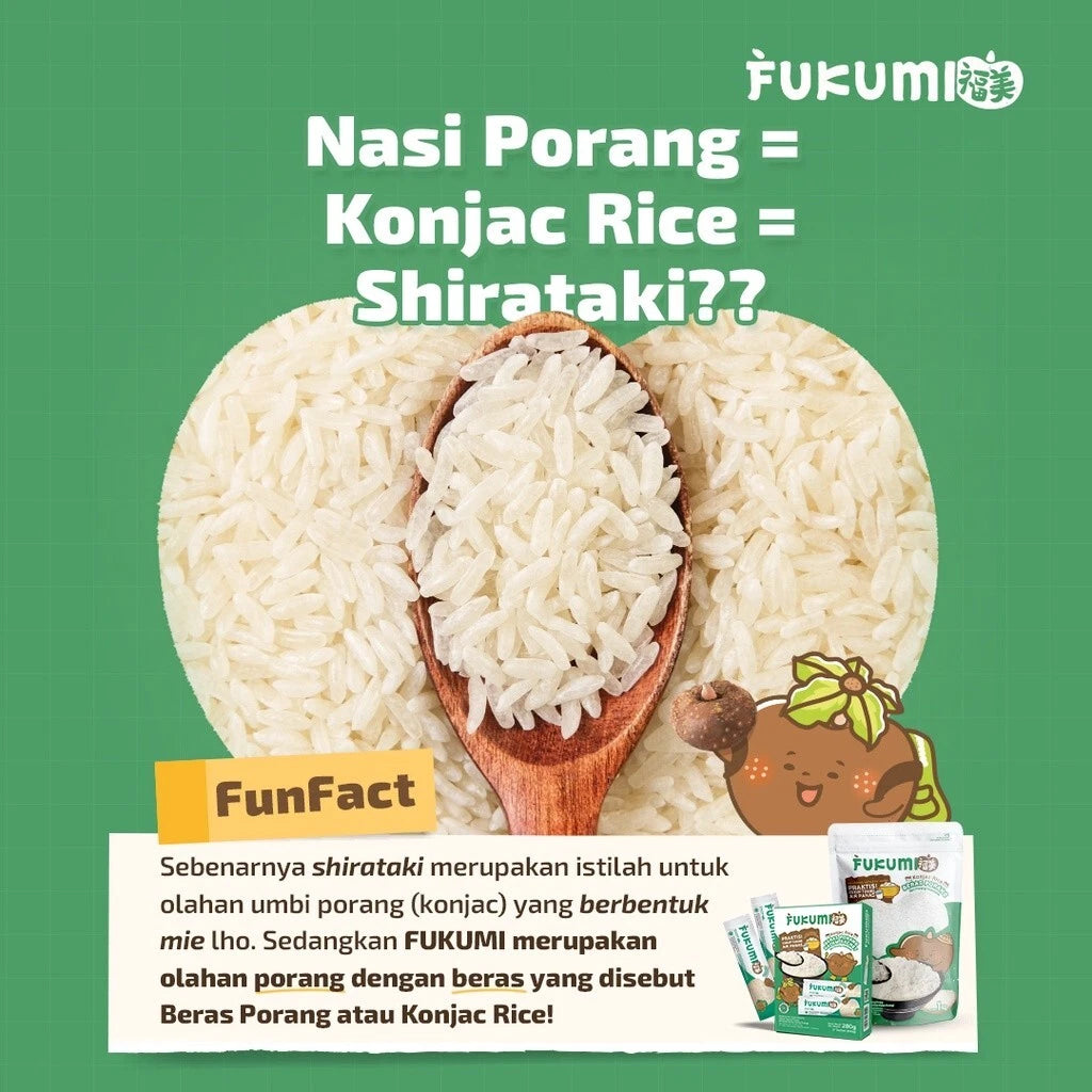 Fukumi Konjac Rice 1kg