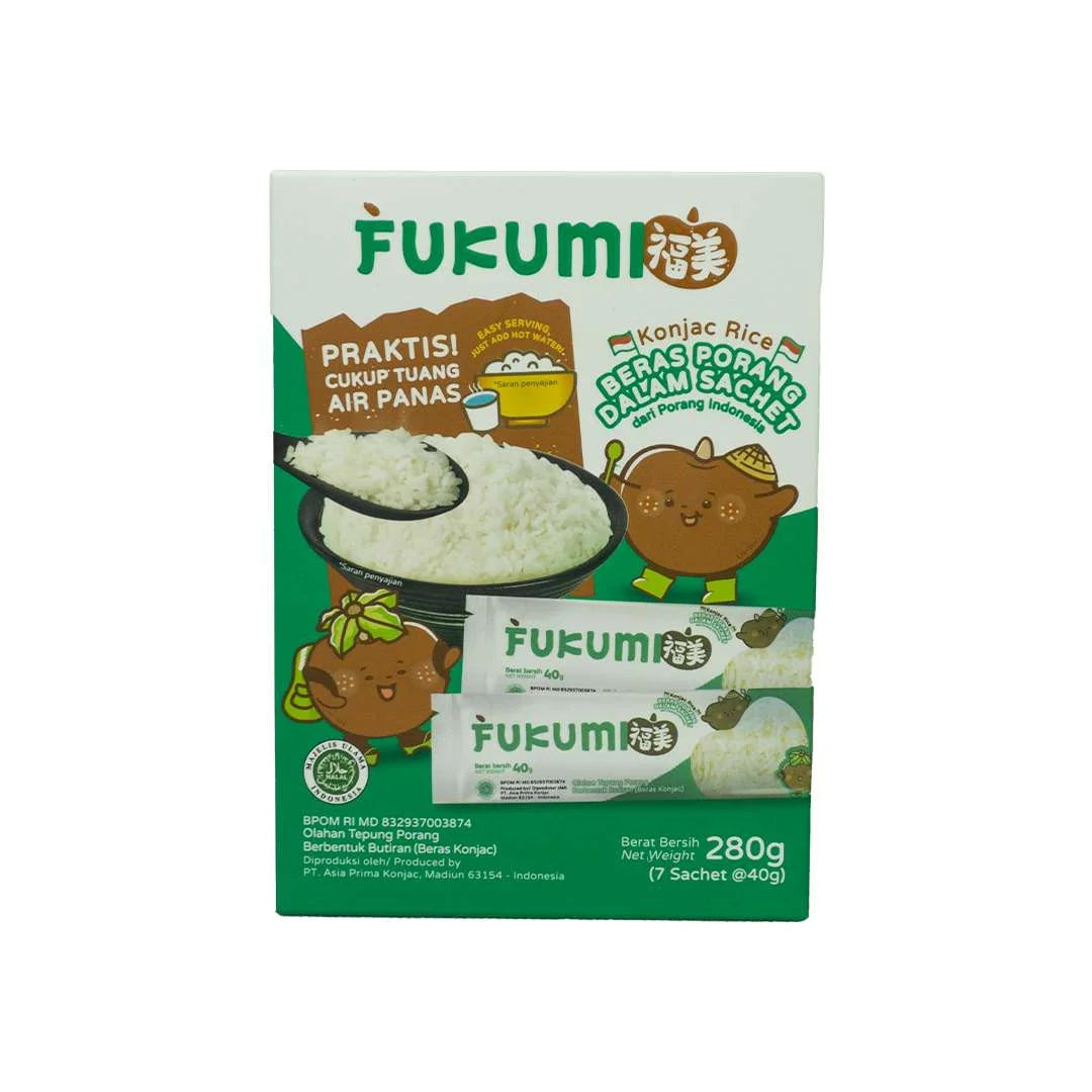 Fukumi Konjac Rice 280g (Best Before: 04-10-2027)