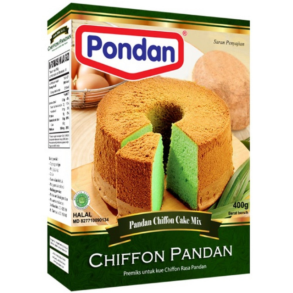 Pondan Chiffon Pandan Cake Mix 400g