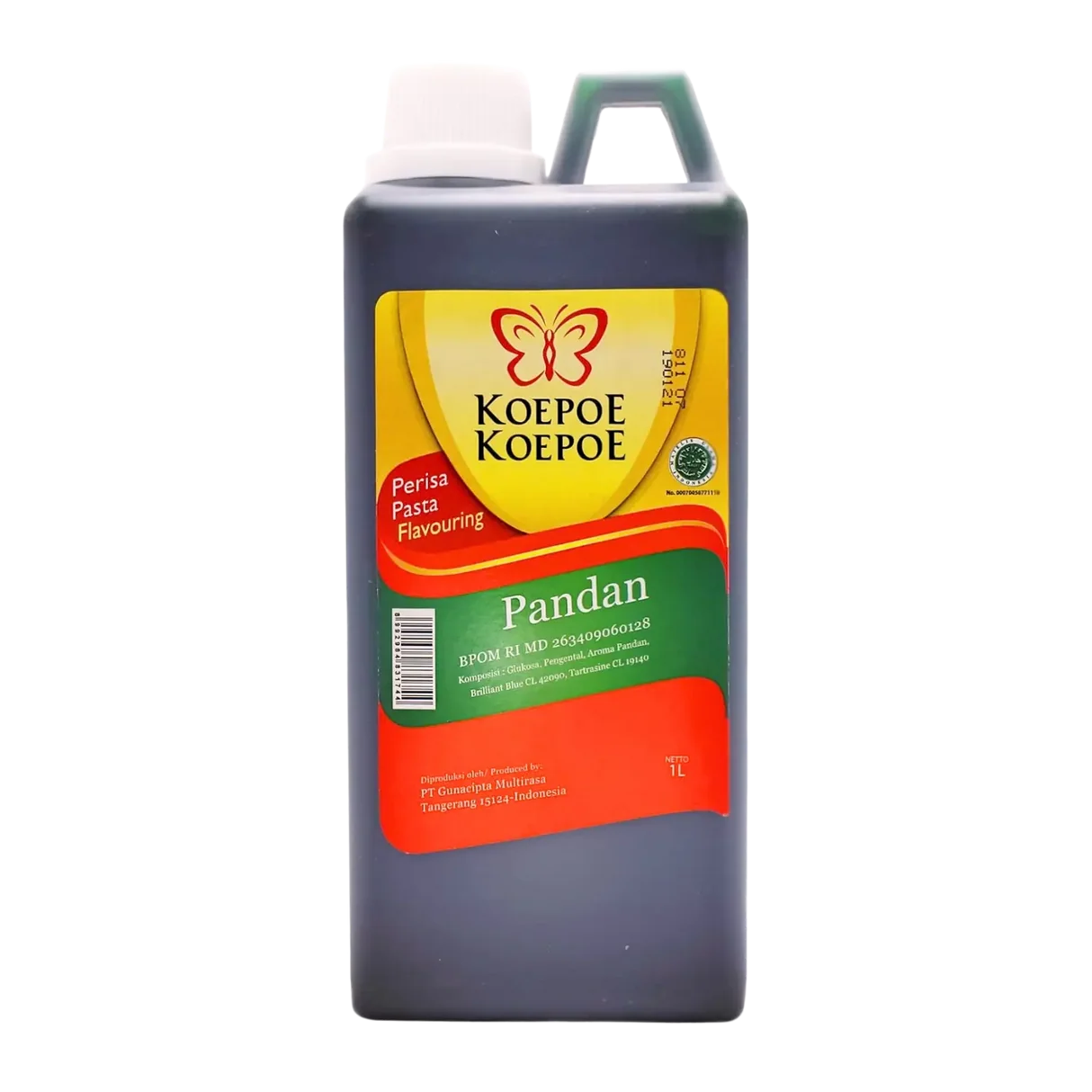 Koepoe Koepoe Pandan Flavouring 1L (Best Before: 14-10-2027)