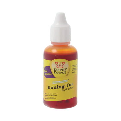 Koepoe Dark Yellow Food Colouring 30ML