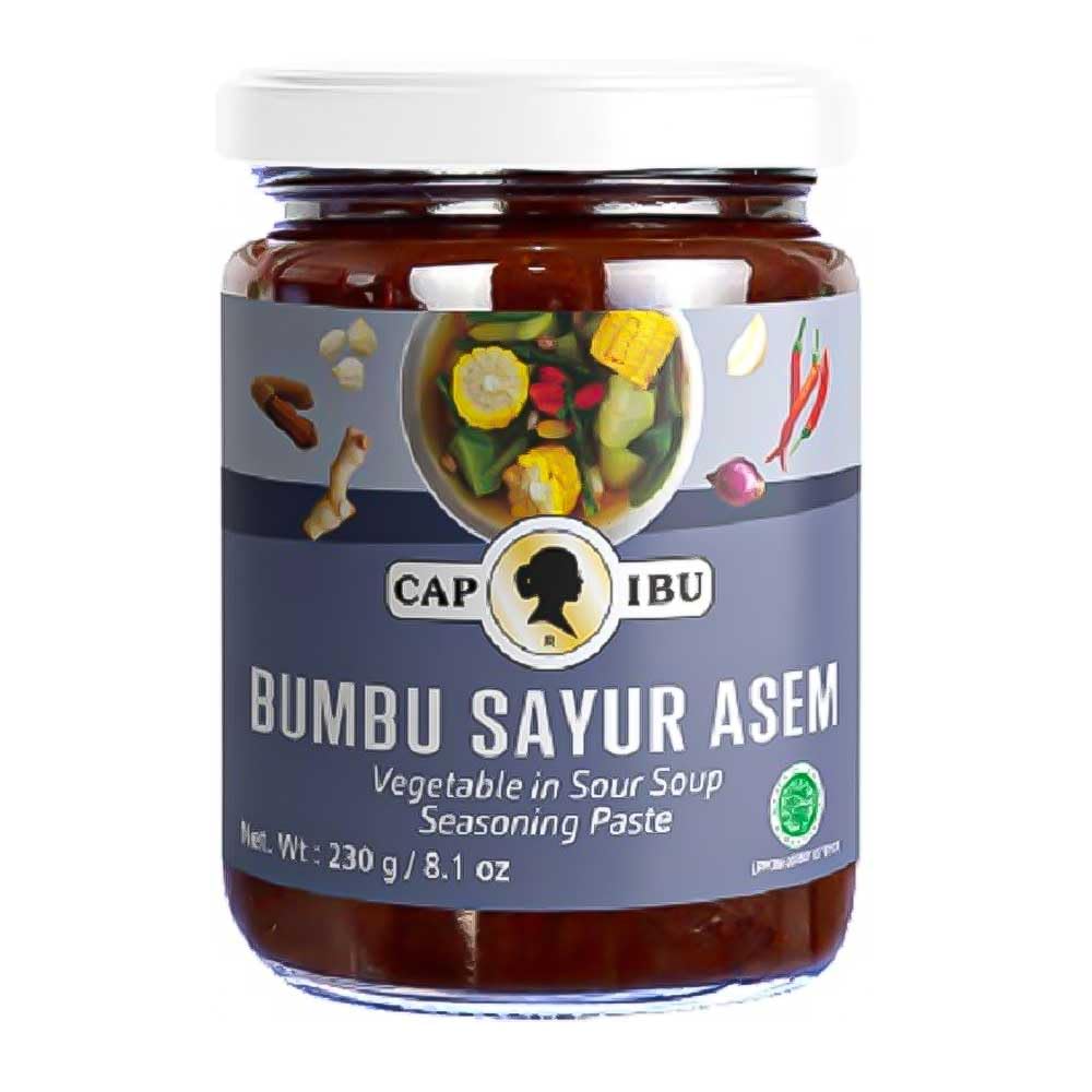 Cap Ibu Bumbu Sayur Asem Vegetable in Sour Soup Seasoning Paste 230g