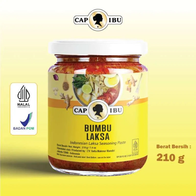 Cap Ibu Bumbu Laksa Seasoning Paste 210g