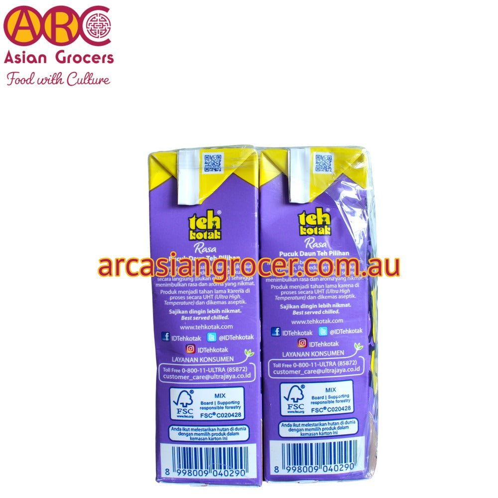Ultra Teh Kotak Jasmine Tea Drink with Blackcurrant Flavour 6*330ml
