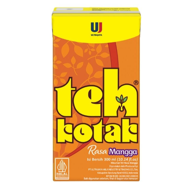 Ultra Teh Kotak Mango Flavour Drink 6*330ml