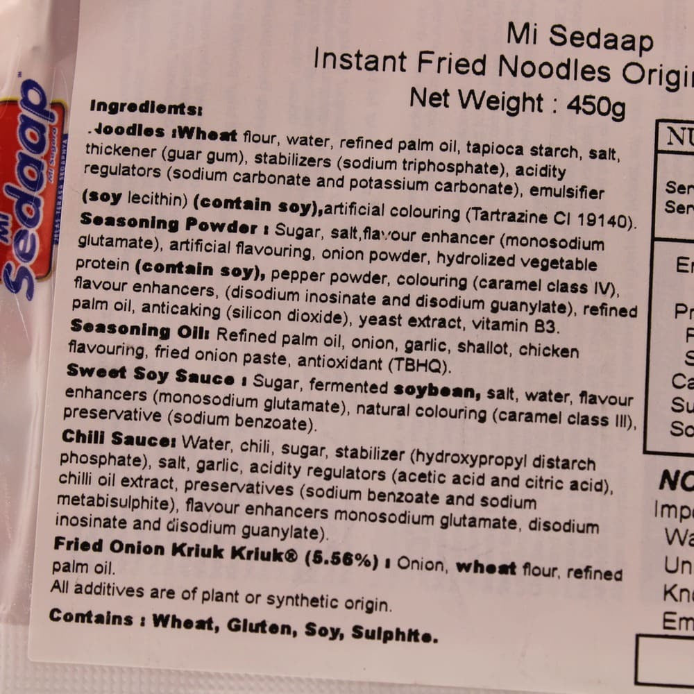Wingsfood Mi Sedaap Mi Goreng Asli Flavour Instant Noodle 5 Packs