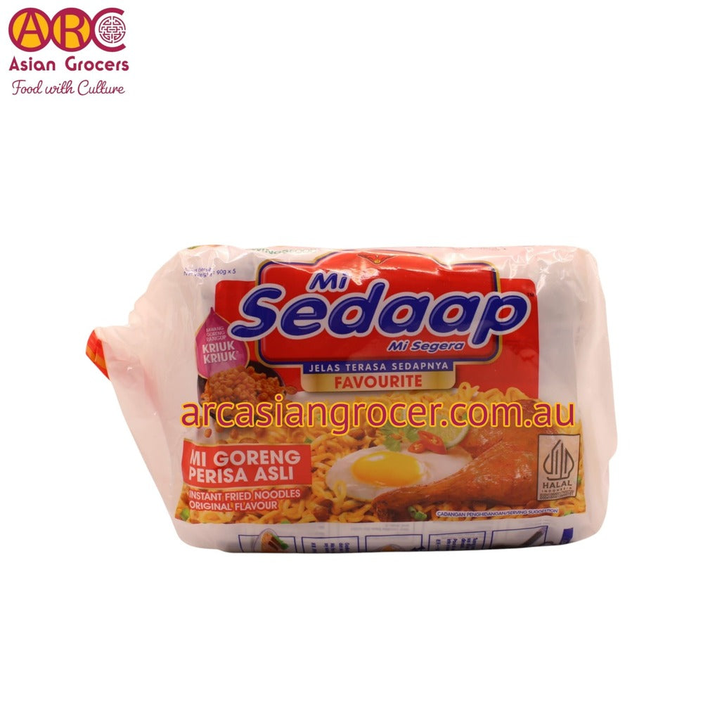 Wingsfood Mi Sedaap Mi Goreng Asli Flavour Instant Noodle 5 Packs