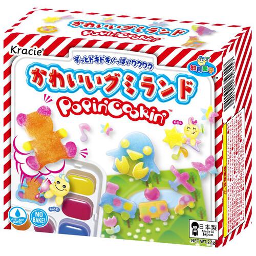 Kracie Foods Popin' Cookin' Drawing Animal Gummy 27g