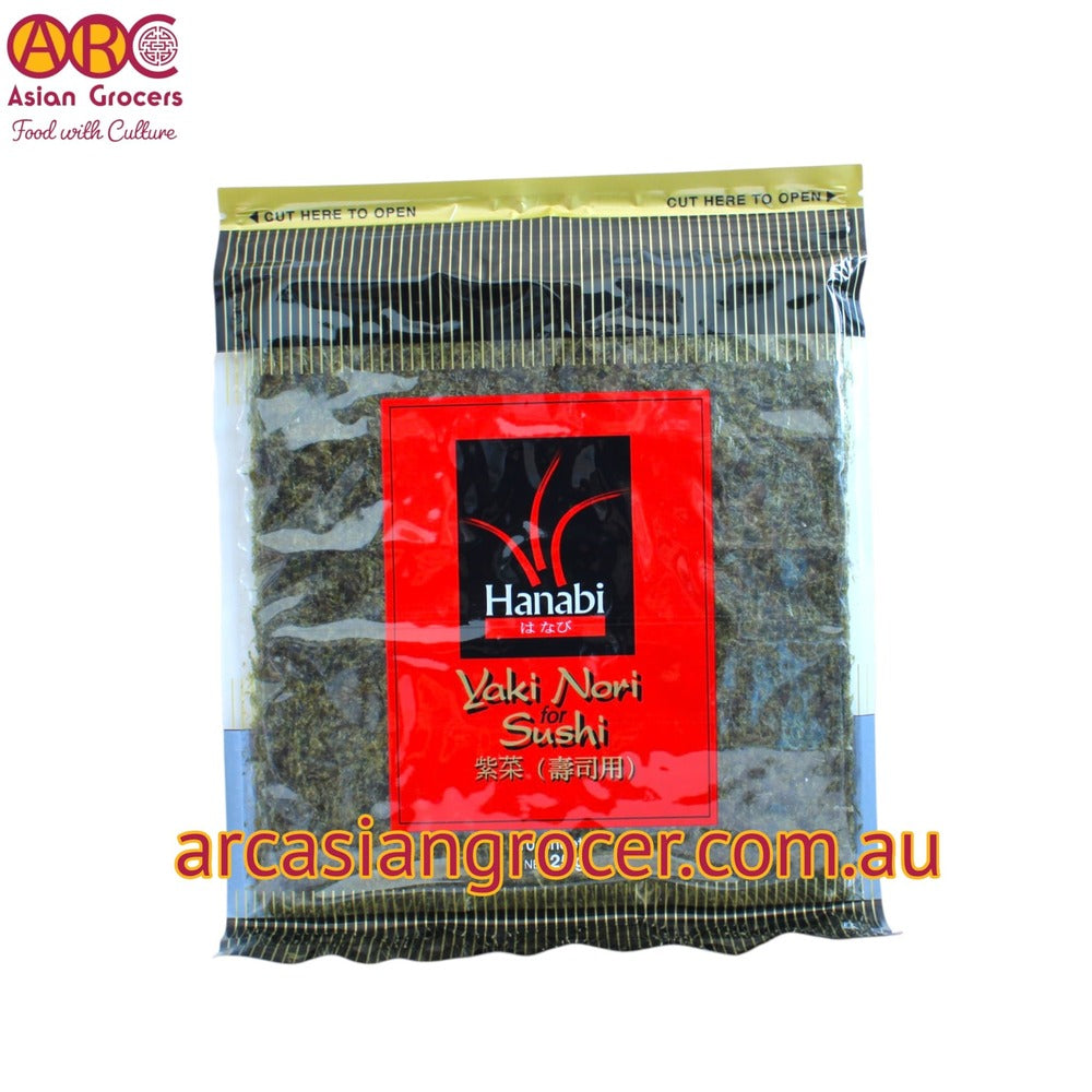 Hanabi Yaki Nori for Sushi 10 Sheets 25g
