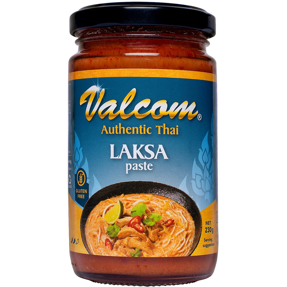Valcom Authentic Thai Laksa Curry Paste 210g