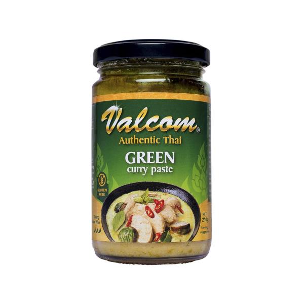 Valcom Authentic Thai Green Curry Paste 210g