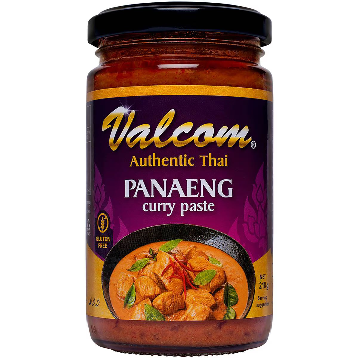 Valcom Authentic Thai Panaeng Curry Paste 210g