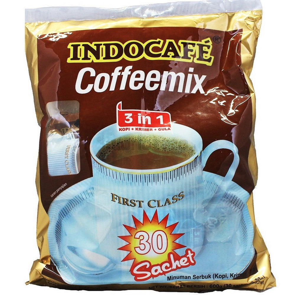 Indocafe Coffee Mix 3 in 1 ( Kopi Kramer Gula) 30 sachets