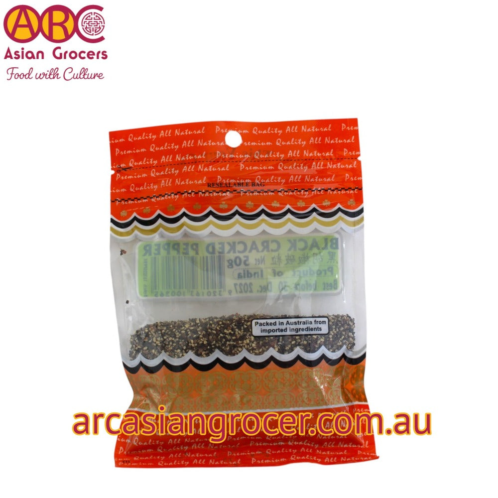 Perfect Fine Foods Black Pepper Cracked 50g