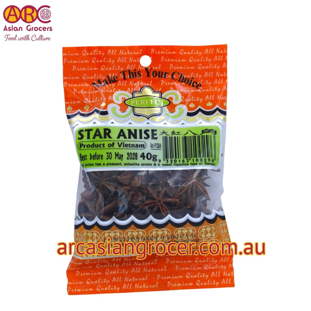 Perfect Fine Foods Star Anise 40g