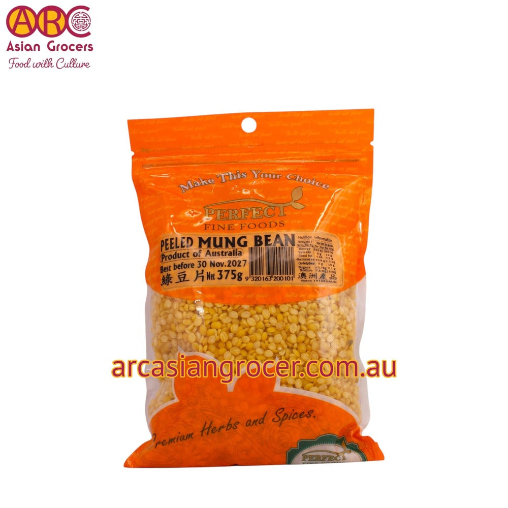Perfect Fine Foods Peeled Mung Bean 375g
