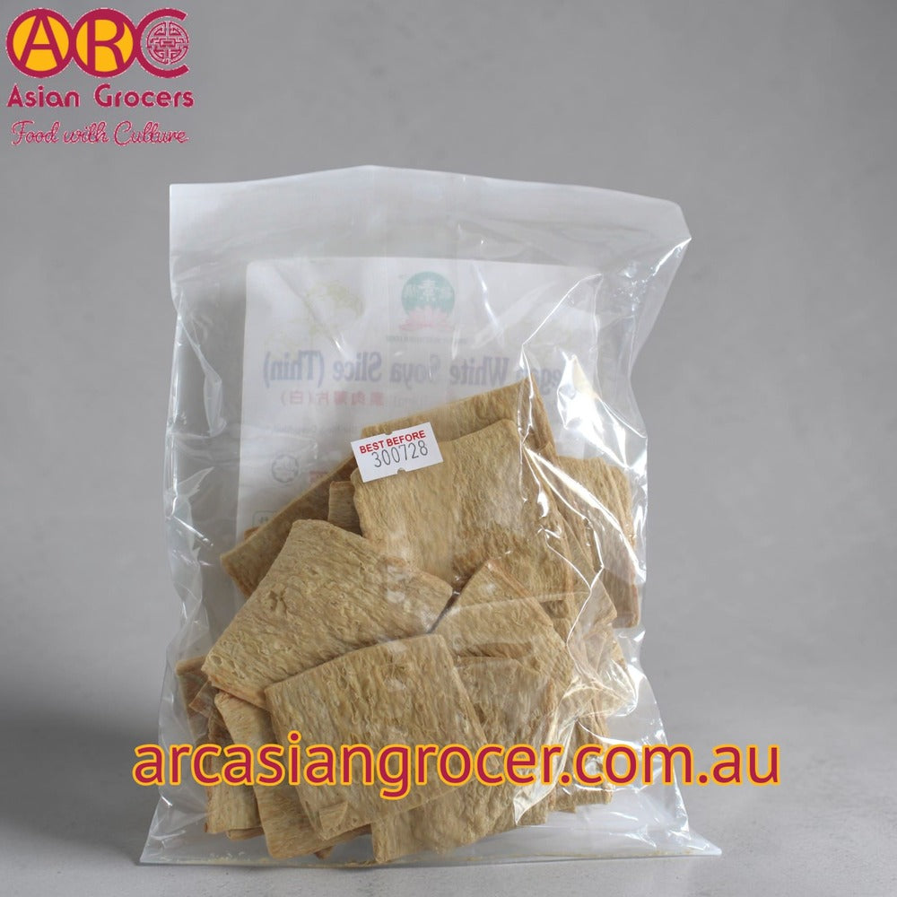 Vincent Vegetarian Food Vegan White Soya Slice (Thin) 80g