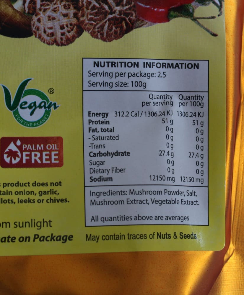 Vincent Vegetarian Food Vegan Mushroom Seasoning 250g