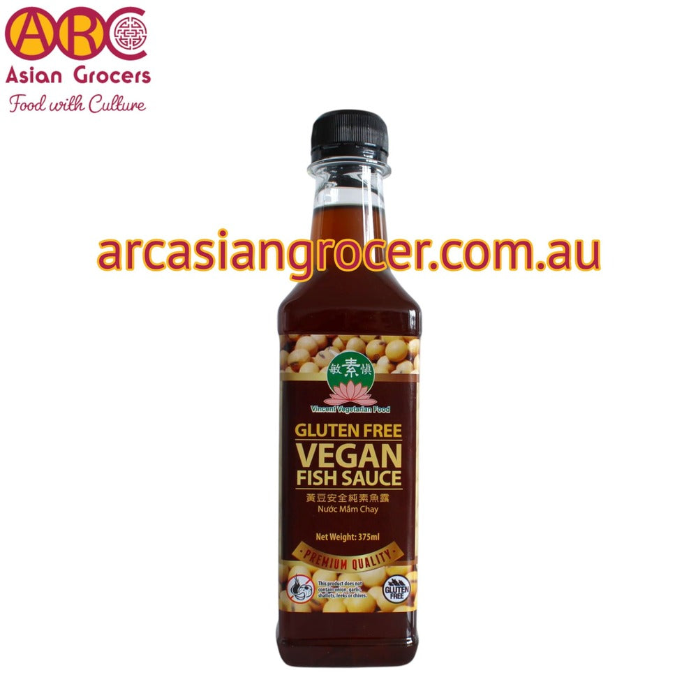 Vincent Vegetarian Food Gluten Free Vegan Fish Sauce 375ml