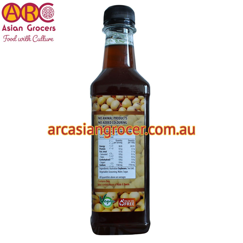 Vincent Vegetarian Food Gluten Free Vegan Fish Sauce 375ml