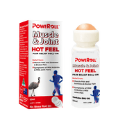 PoweRoll Pain Relief Plus Oil (Hot Feel) Roll-On 50ml
