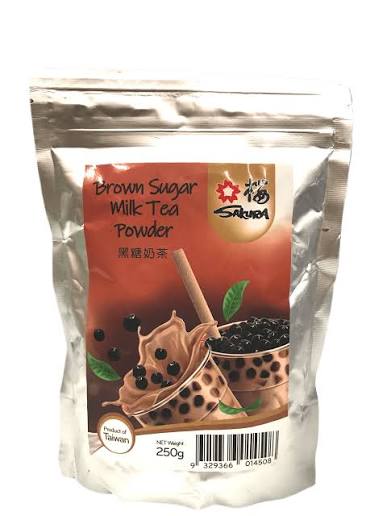 Sakura Brown Sugar Milk Tea Powder 250g (Best Before: 06-11-2026)