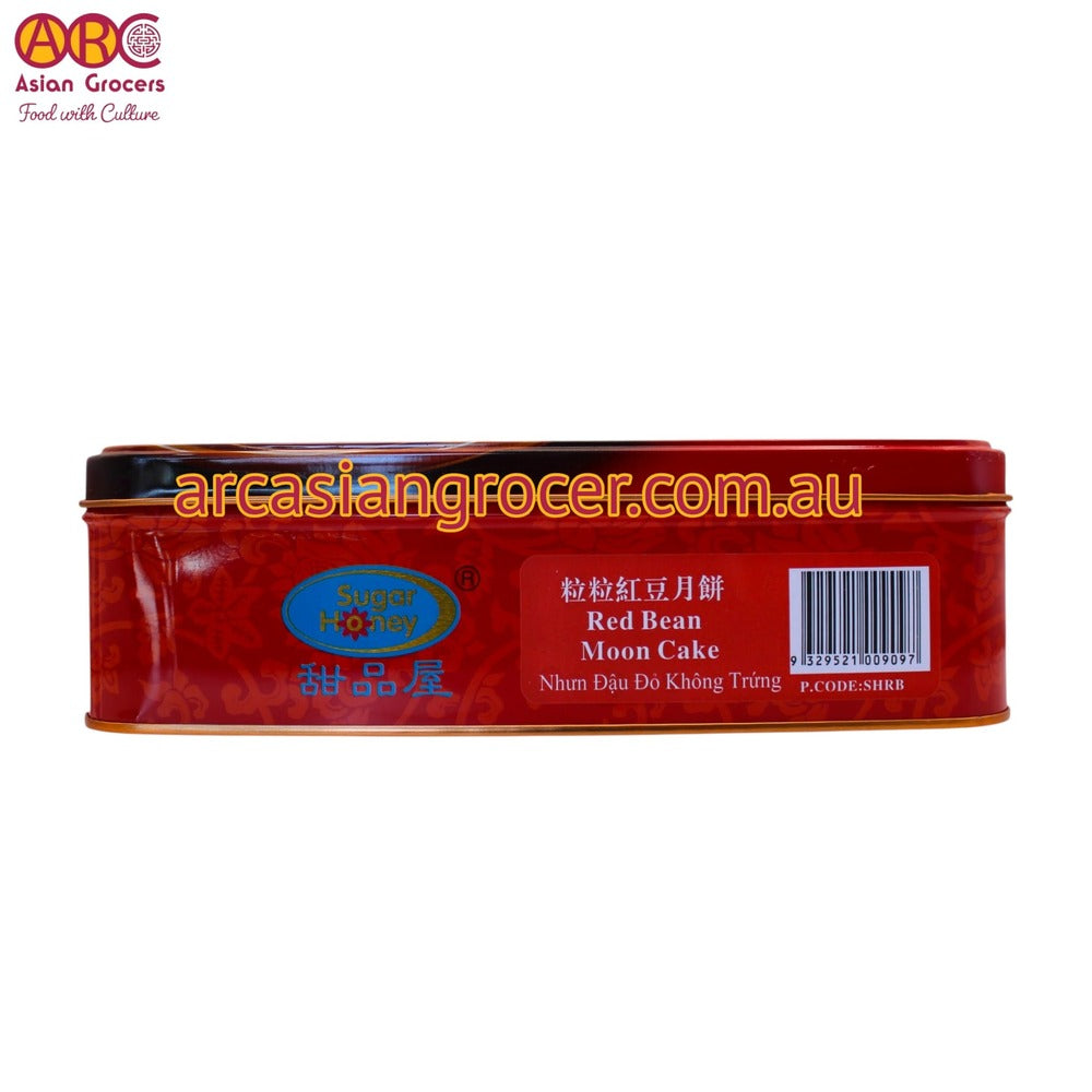 Sugar Honey Red Bean Paste Mooncake 4 Pieces 750g (Best Before: 20-12-2026)