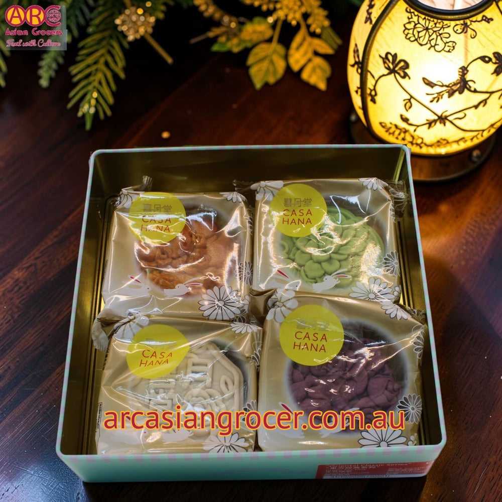Casa Hana Oriental Classic Series Mooncake 4 Pieces (Best Before: 31-10-2026)