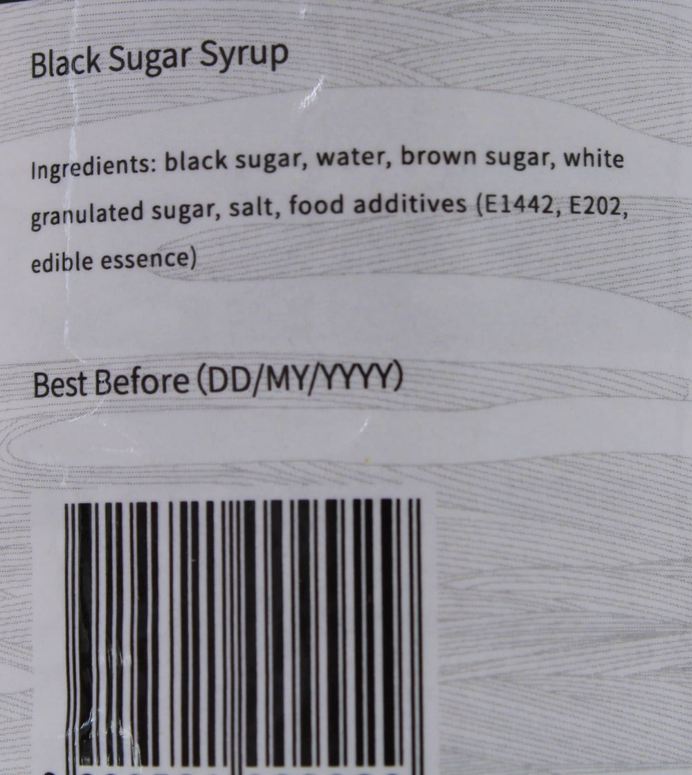 Sugar Honey Black Sugar Syrup 480g