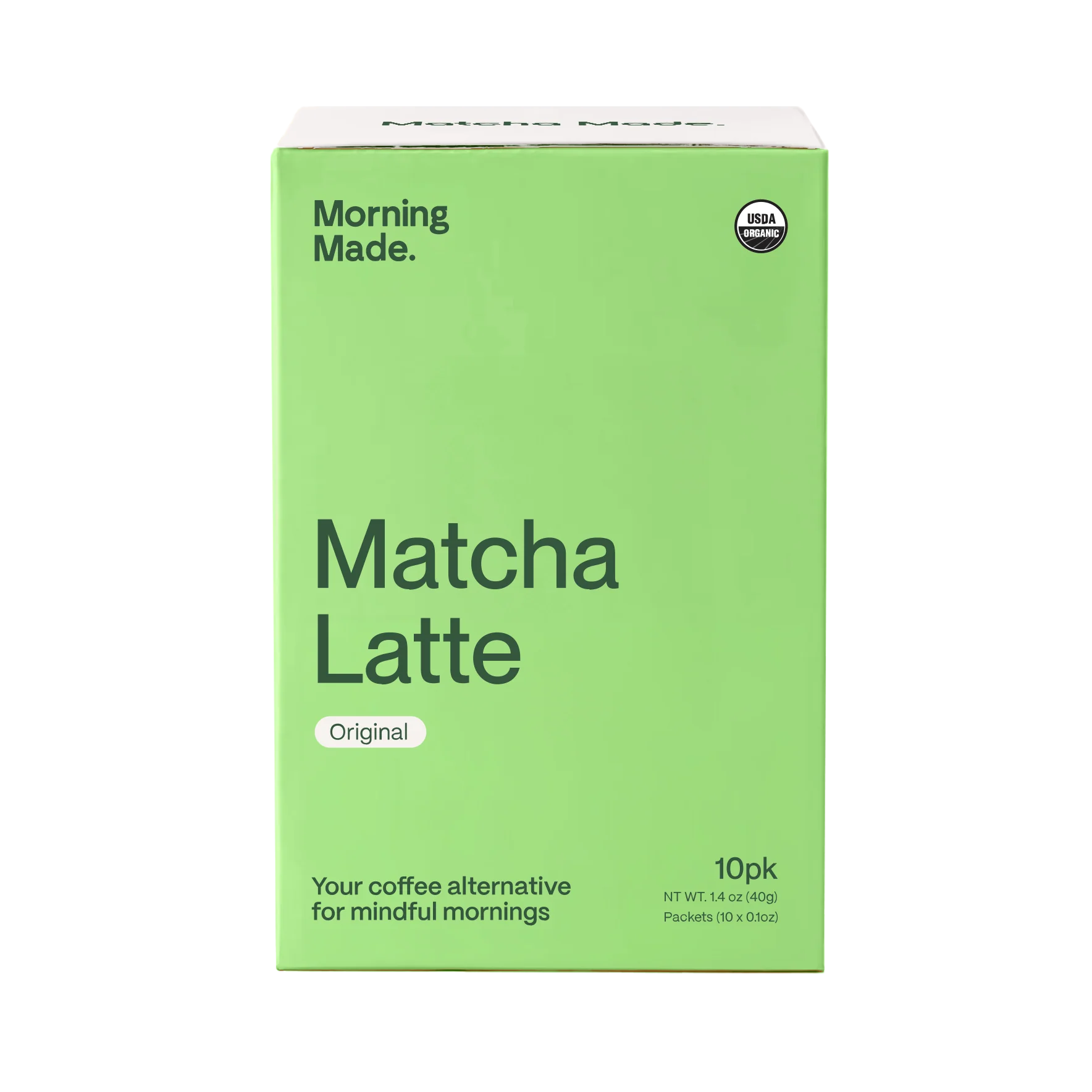 Morning Made. Original Matcha Latte 10 Sachets