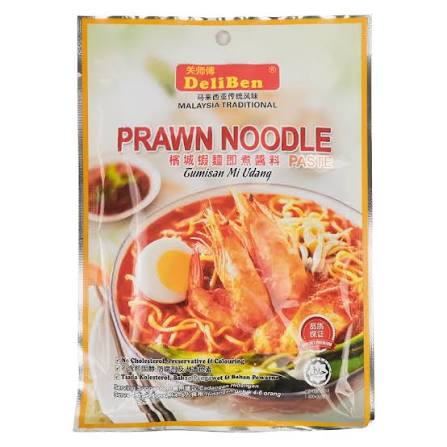 Deliben Prawn Noodle Paste 200g