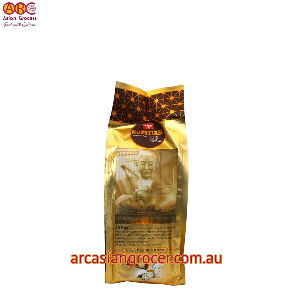 Ah Huat Kopitiam Traditional Taste White Coffee Charcoal Roast 15 Sachets