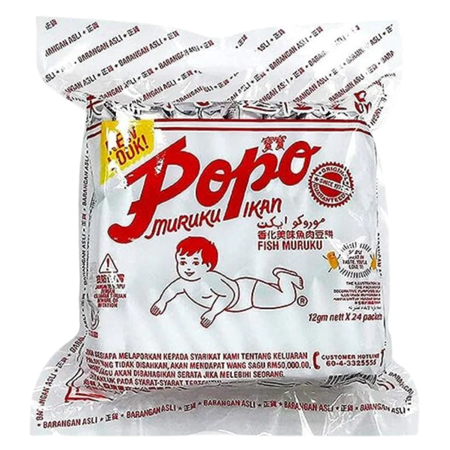 Popo Original Flavour Muruku 12g*24 Packets