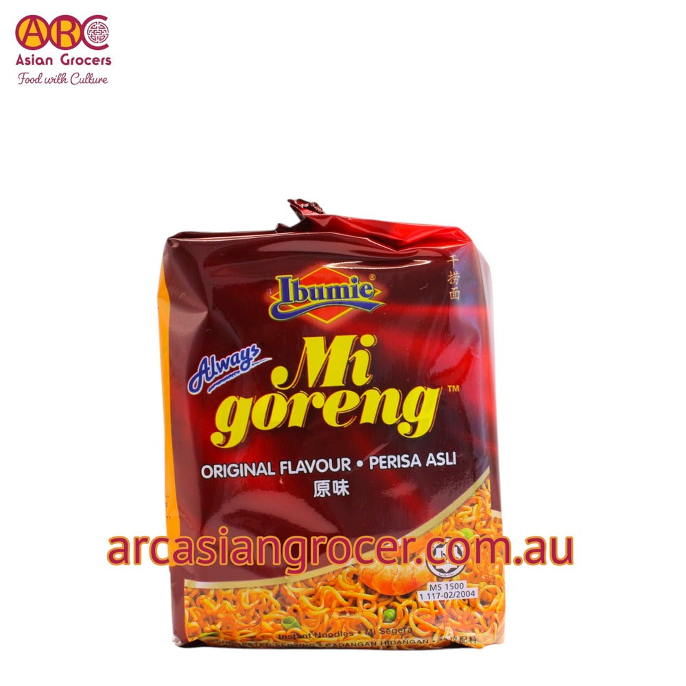Ibumie Migoreng Original Flavor Instant Noodles 5 Packs (Best Before: 22-06-2027)