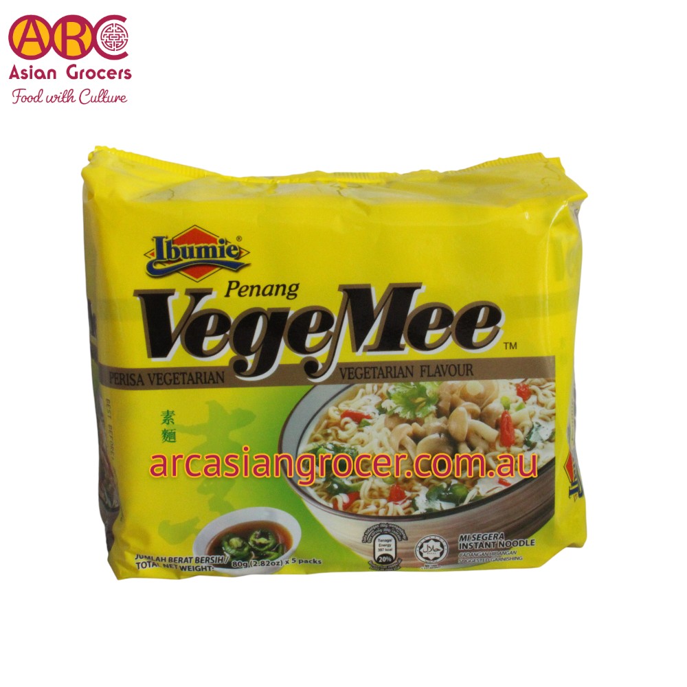 Ibumie Penang VegeMee Instant Noodles 5P