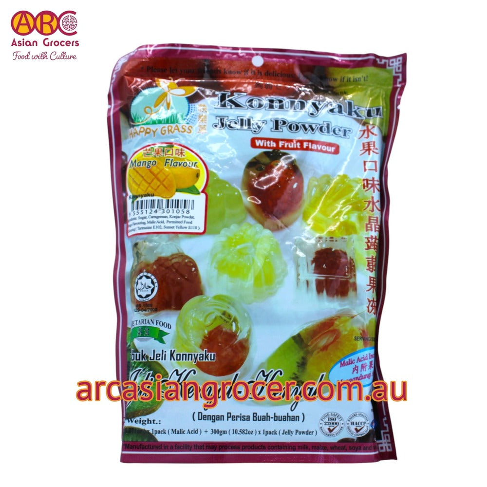 Happy Grass Konnyaku Jelly Powder with Mango Flavour 300g
