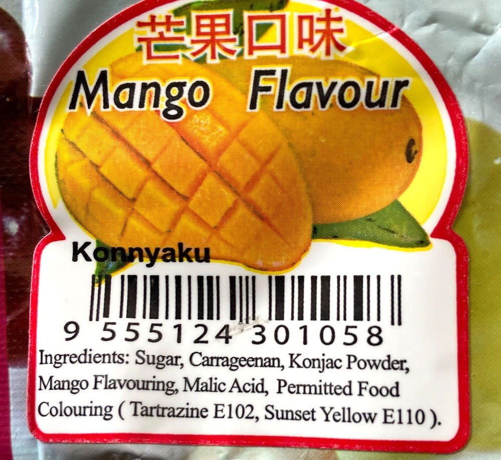 Happy Grass Konnyaku Jelly Powder with Mango Flavour 300g