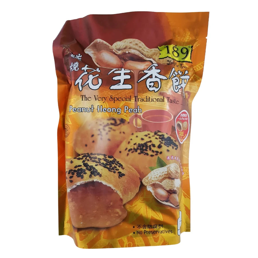 189 Heong Peah Peanut Biscuits 360g