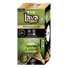 Unico Lava Bites Crispy Cookie with Matcha Filling 200g