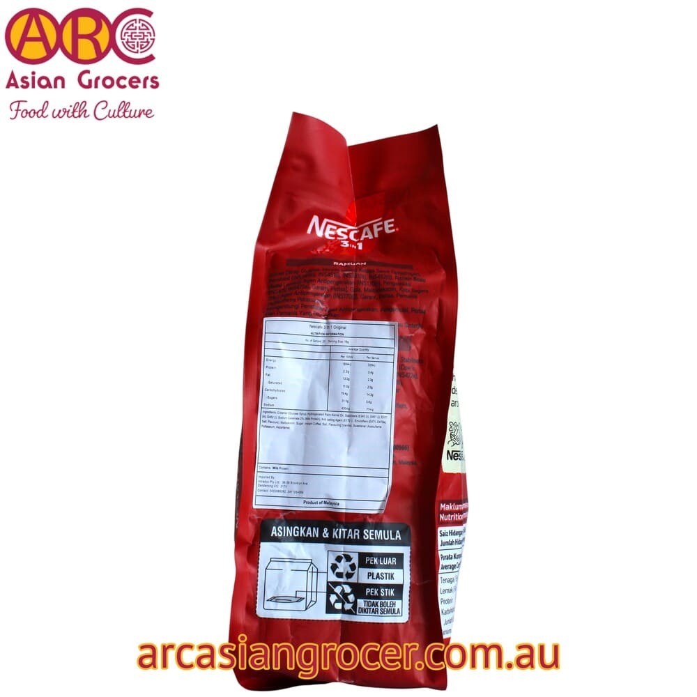 Nescafe Original 3 In 1 Instant Coffee 25 Sachets