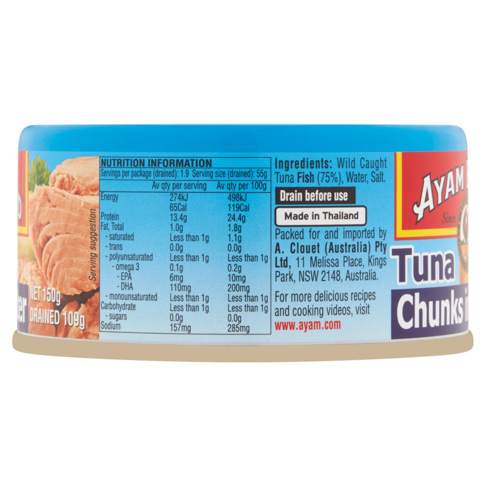 Ayam Tuna Chunks in Water 150g